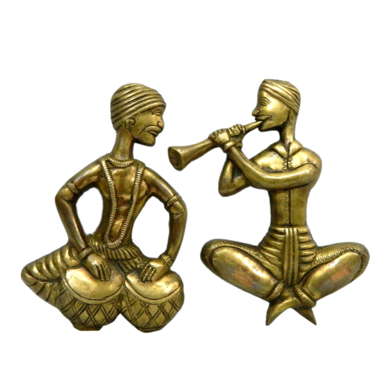 Brass Rajasthani Musical Wall Hanging KBH03849