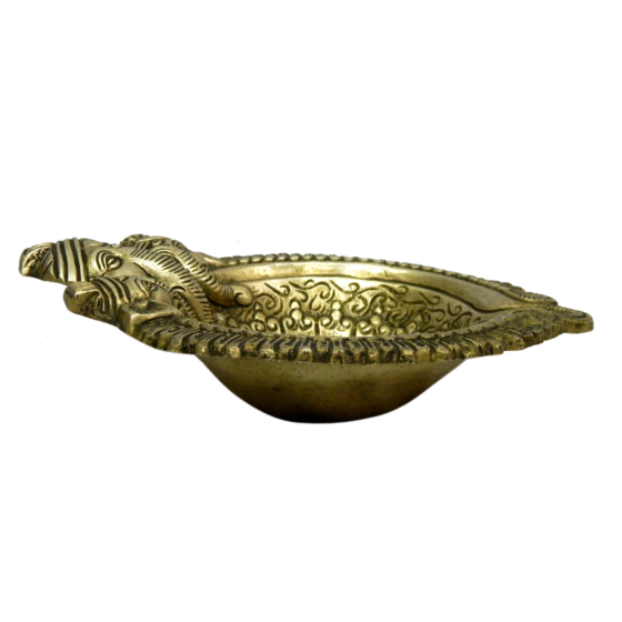 Brass Ganesh Face Diya KBH03873