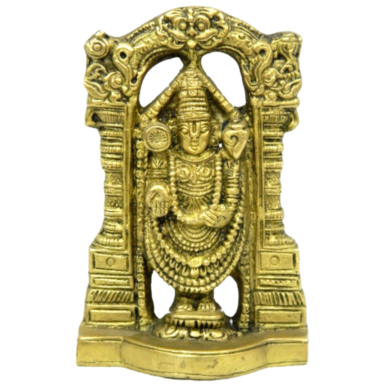 Brass Tirupati Balaji Idol KBH03944