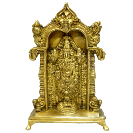 Brass Tirupati Balaji Idol KBH03962