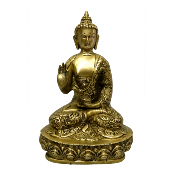 Brass Gautam Buddha Statue KBH04104