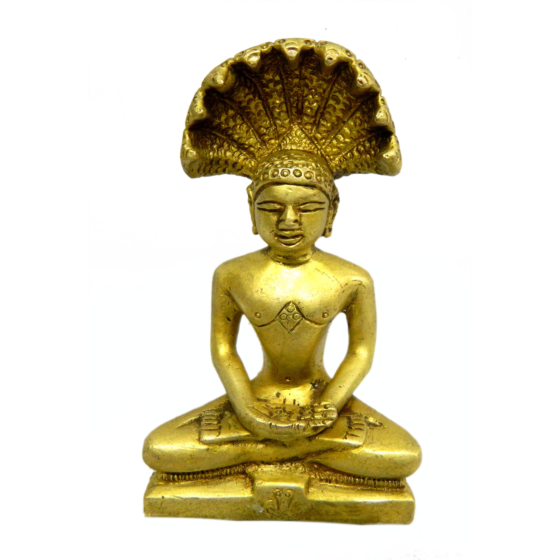 Brass Paswanath Swami Idol KBH04197