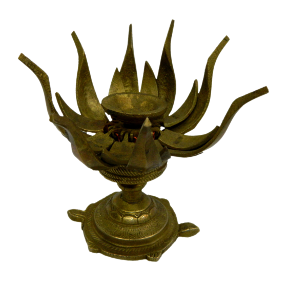 Brass Tortoise Shivling Stand KBH04226