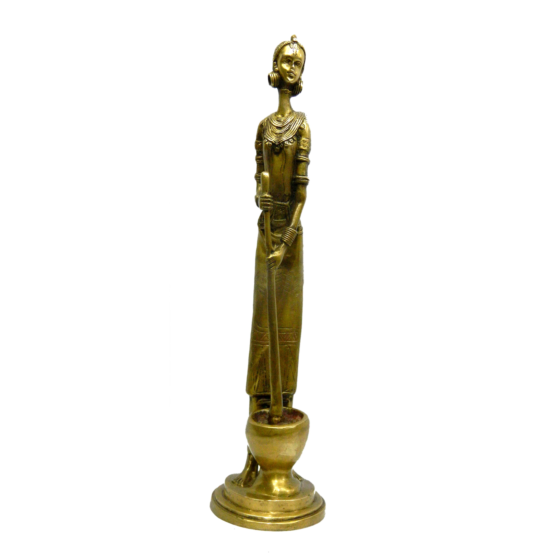 Brass Lady Figurine KBH04281