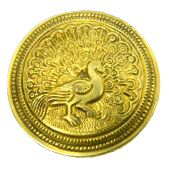 Brass Peacock Door Designer KBH04379