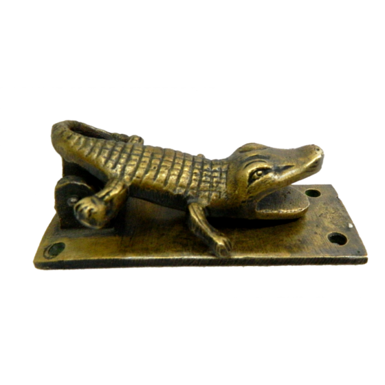 Brass Crocodile Door Knocker KBH04382