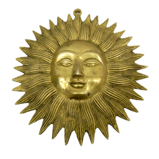 Brass Sun Wall Hanging KBH04391