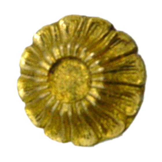 Brass Flower Door Design KBH04397