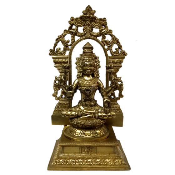 Brass Laxmi Idol KBH04523