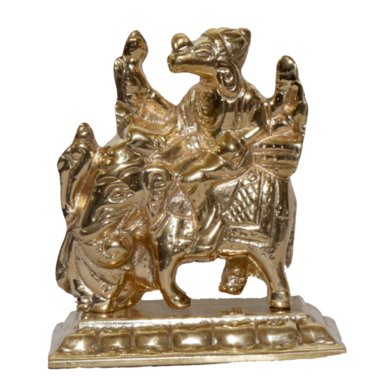 Brass Mani Bhadra Veera Ji Collectible Statue Idol KBH04691