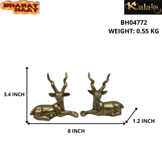 Brass Deer Medium Sitting KBH04772