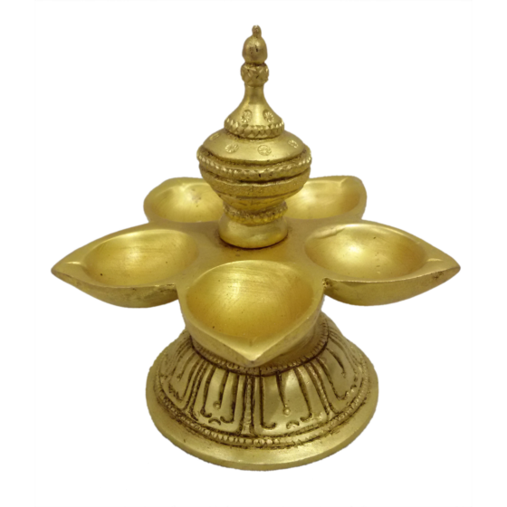 Brass Divi Round KBH04822