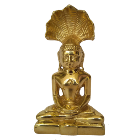 Brass Parshvanath Jain Idol KBH04883
