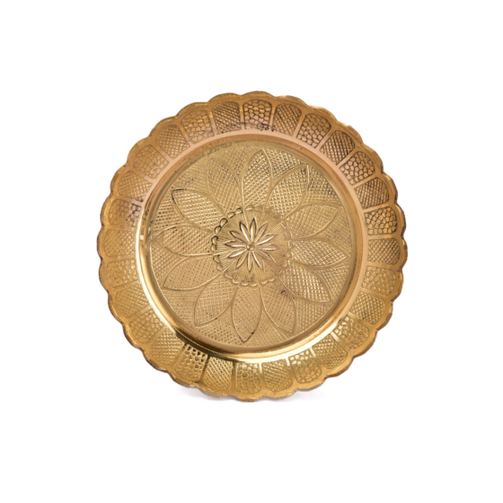 Brass Flower Dish KBH05013