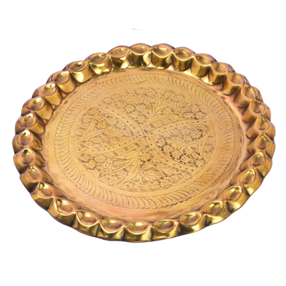 Brass Pooja Dish Small KBH05041