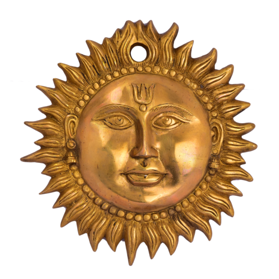 Brass Sun Wall Hanging KBH05046