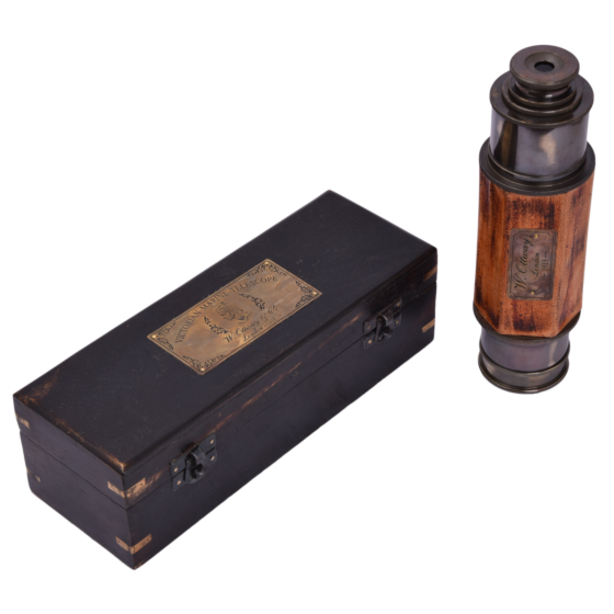 Brass Victorian Marine Telescope London 1915 KBH05098