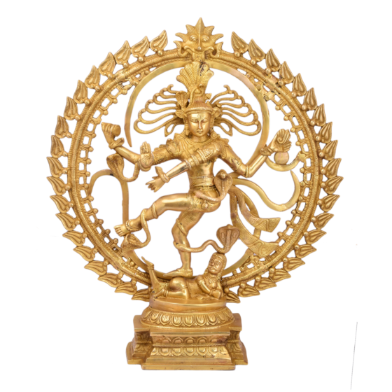 Brass Nataraj Big Fine Finish Idol KBH05105