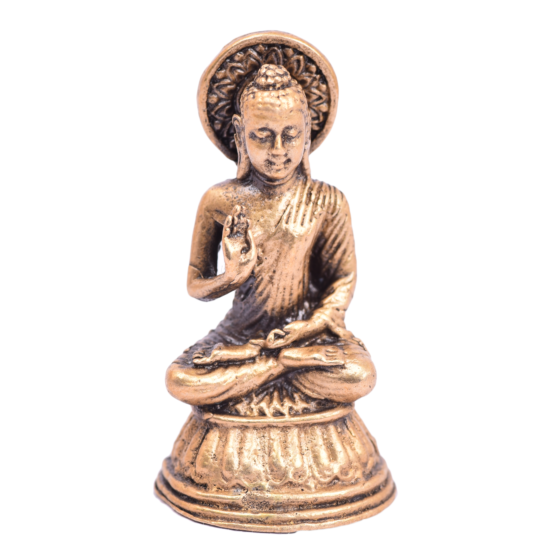 Brass Buddha Mini Moorti Idol KBH05107
