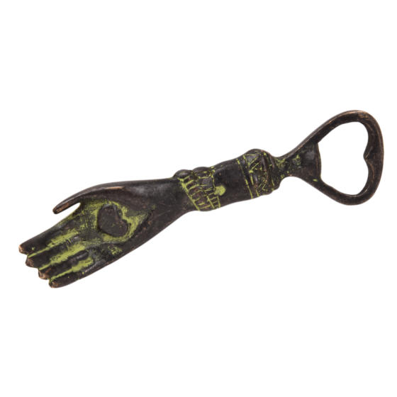 Brass Hand Bottle Opener KBH05190