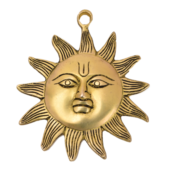 Brass Sun Wall Hanging KBH05220