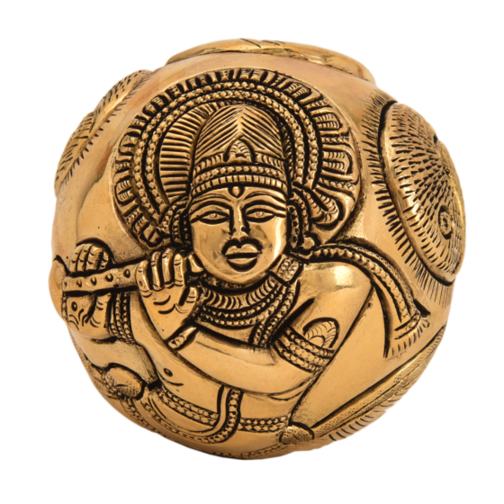 Brass Krishna Paper Weight KBH05282
