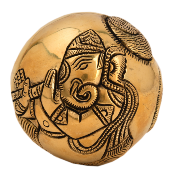 Brass Ganesh Paper Weight KBH05284