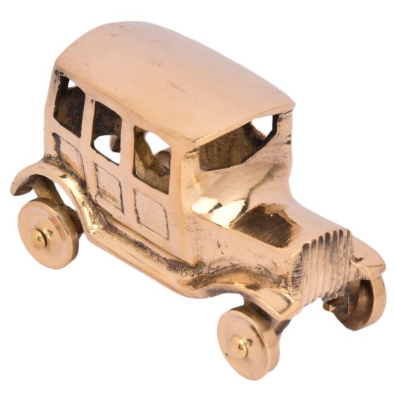 Brass Vintage Car Model Showpiece KBH05354