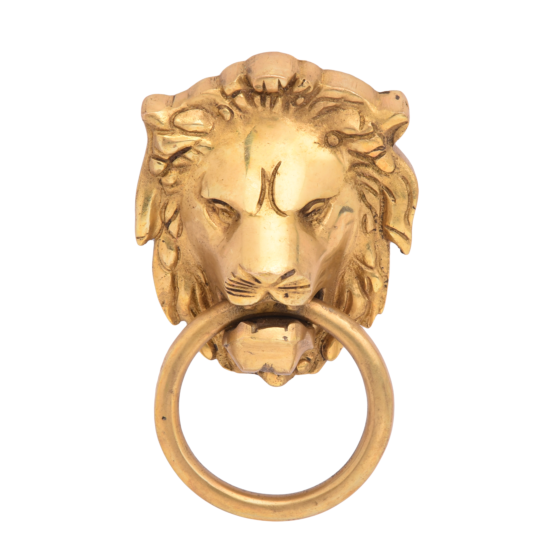 Brass Lion Door Knocker KBH05385
