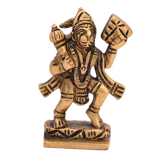 Brass Hanuman Standing Idol KBH05401 
