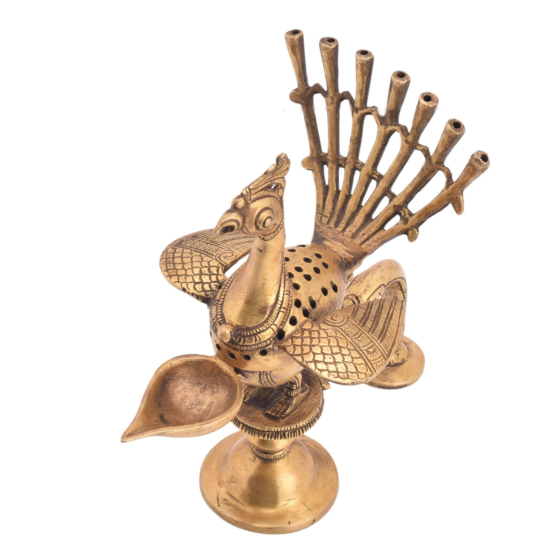 Brass Divi Dhoop & Agarbatti Stand KBH05482