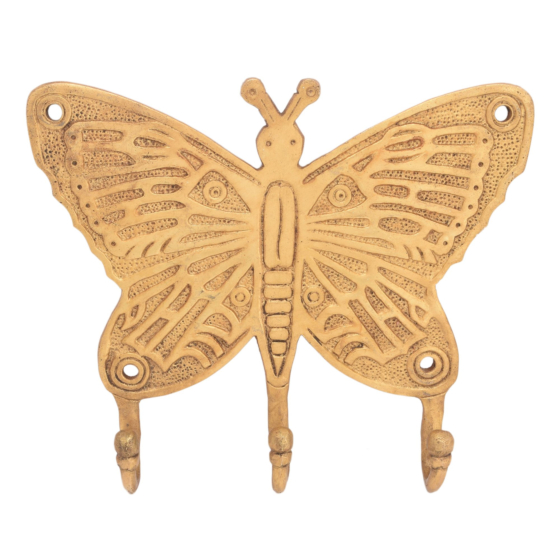Brass Butterfly Key Holder KBH05499