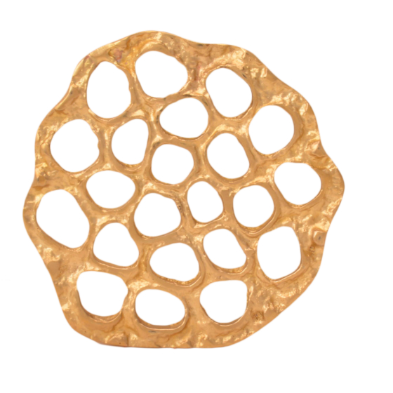 Brass Small Jali Tray KBH05819