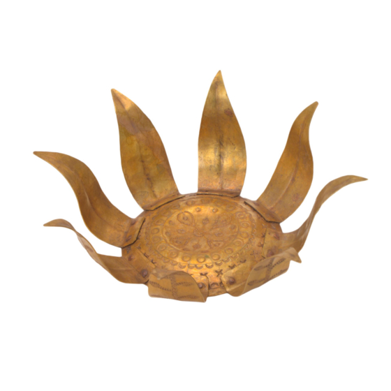 Brass Leaf Candle Stand KBH05907