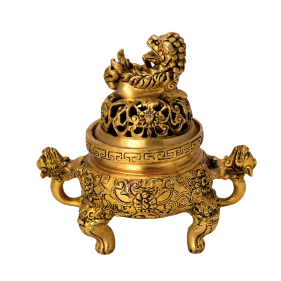 Brass Dhoopdani or Incense Burner KBH05946