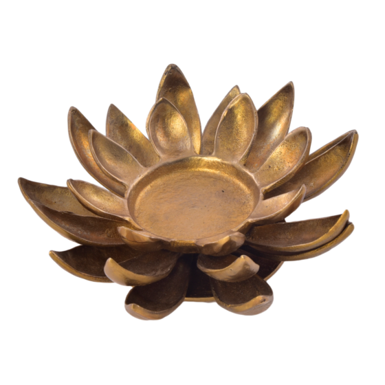 Brass Flower Candle Stand KBH05958