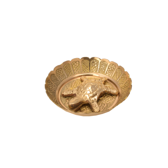 Brass Tortoise Plate KBH06228