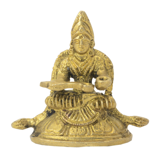 Brass Annapurna Idol KBH06307