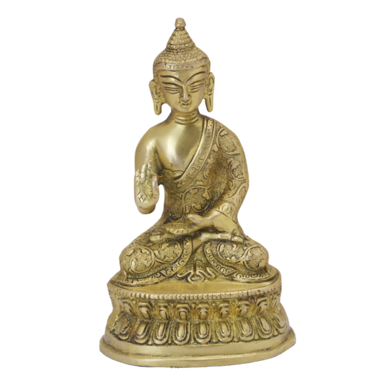 Brass Buddha Statue Idol buddhaKBH06461