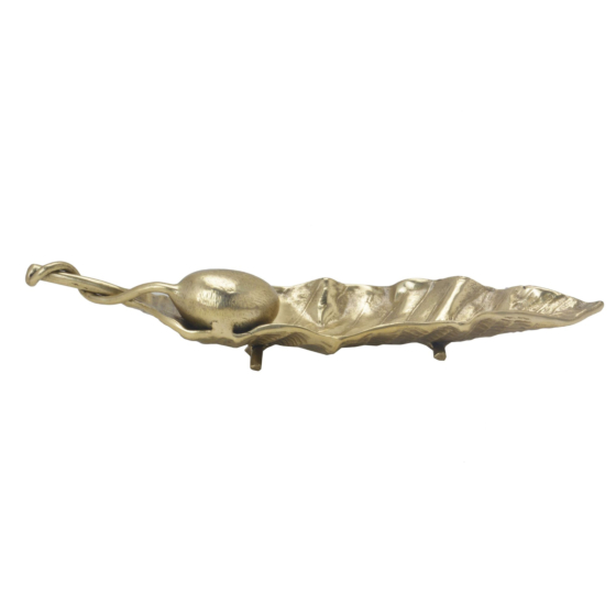 Brass Mango Leaf Agarbatti Stand KBH06504