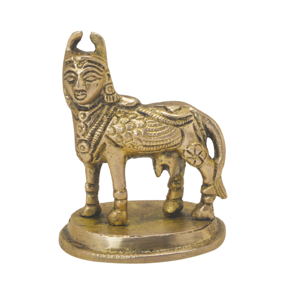 Brass Small Kamdhenu Idol KBH06507