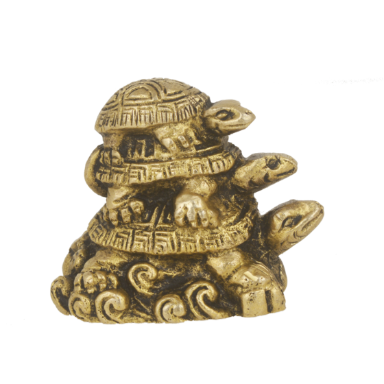 Brass Tortoise Family KBH06601