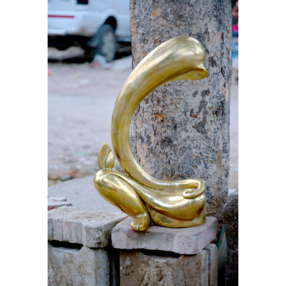 Brass Ganesha Statue Idol KBH06731