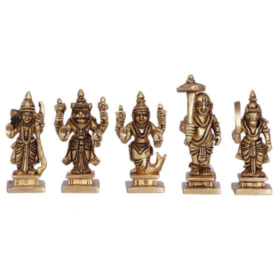 Brass Dashavtar Vishnu Idols KBH06869