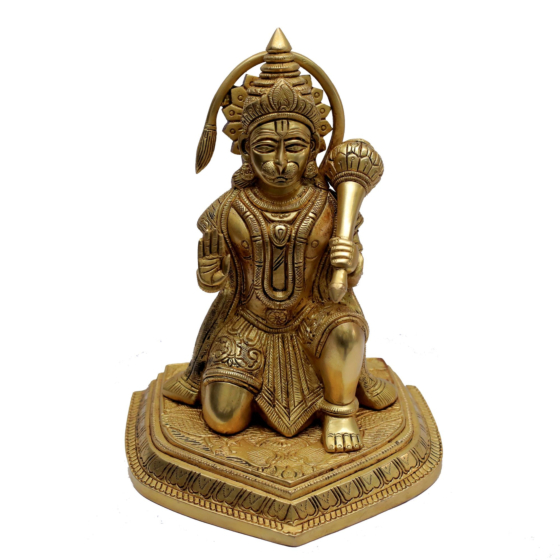 Brass Hanuman Idol KBH07015