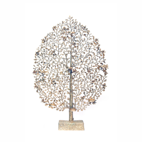 Brass Tree Candle Stand 17 Inch KBH07024