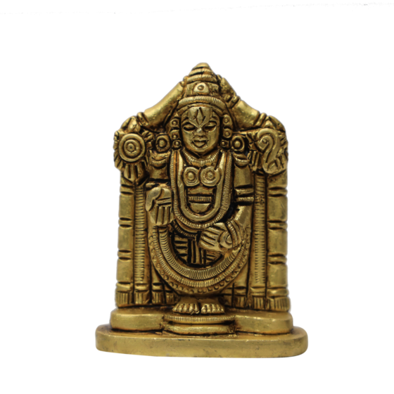 Brass Tirupati Balaji Idol  3 Inch KBH07041