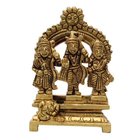 Brass Ram Darbar Idol 3 Inch KBH07064
