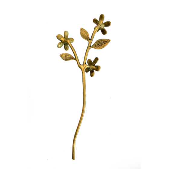 Brass Flower Stick KBH07096