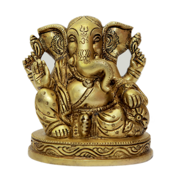 Brass Pillow Ganesha KBH07172
